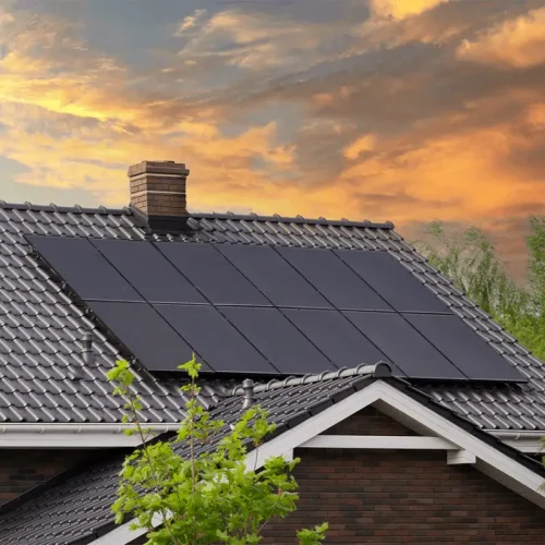 Solar Panel Cleaning Delaware County Roof-Mounted Solar Panels