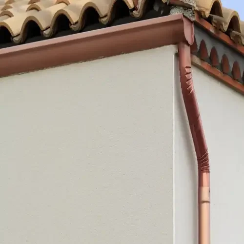 Gutter Cleaning Delaware County copper gutter